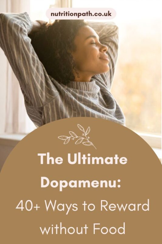 How to say no to food pushers The Ultimate Dopamenu: 40+ Ways to Reward Yourself Without Food