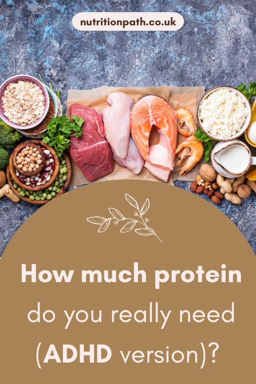 How much protein do we need with ADHD?