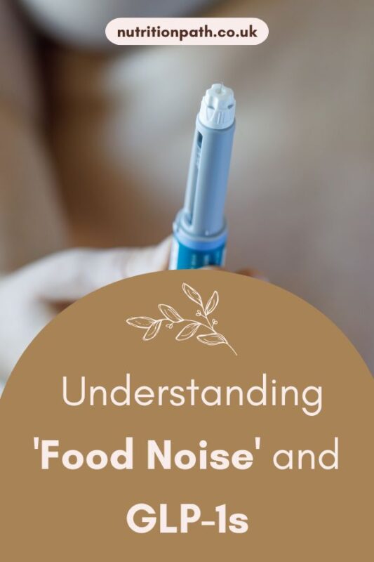 How to say no to food pushers A person holds a GLP-1 injection pen, highlighting how these medicines can help quiet 'food noise.'