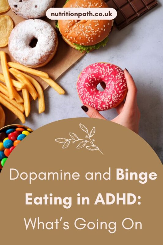 How to say no to food pushers Dopamine and binge eating in ADHD and binge foods