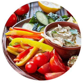 Hummus snack for ADHD