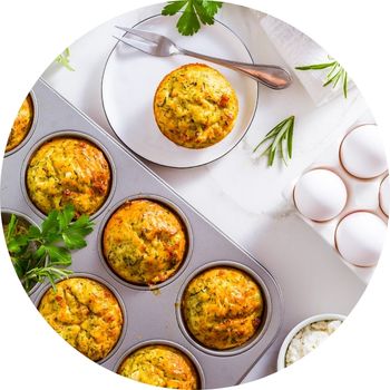 Savoury egg muffins for an easy and balanced ADHD breakfast