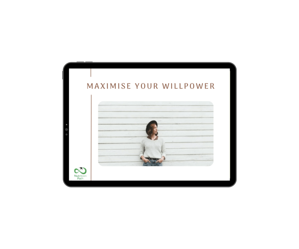 Maximise your willpower workshop to stop binging