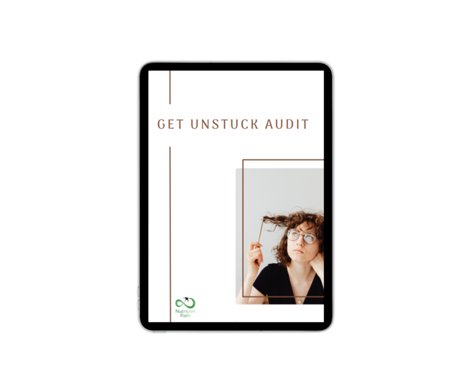 Get unstuck audit will help you find out how to stop binging and overeating
