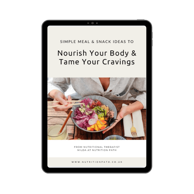 Simple Meals and snacks to nourish your body and tame your cravings